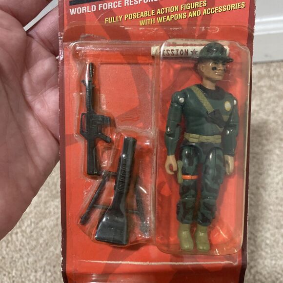 Lanard The Corps 1996 Top Secret Action Figure 3 Pack Sarge Whipsaw Tanner Rare - Picture 5 of 10